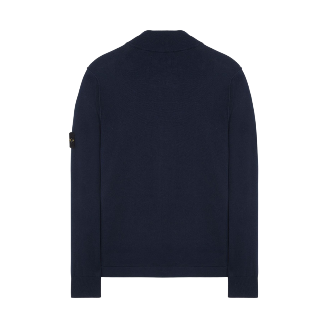 스톤 아일랜드 542B2 소프트 코튼 하프 집 니트 네이비 블루 - 23SS(Stone Island 542B2 Half Zip Knit in Soft Cotton Navy Blue - 23SS) - 2