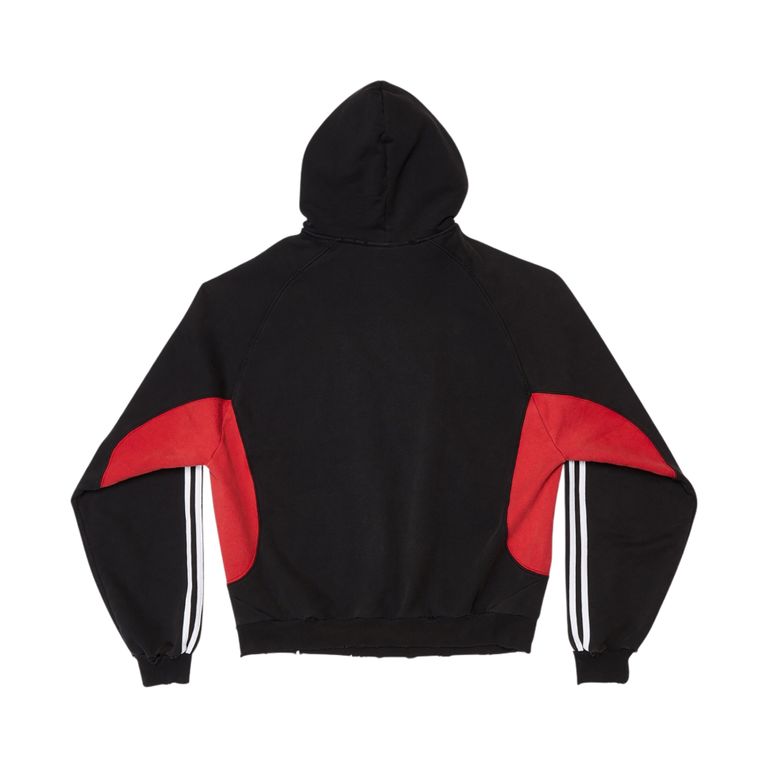 발렌시아가 x 아디다스 슬림 핏 플리스 후드 블랙(Balenciaga x Adidas Slim Fit Fleece Hoodie Black) - 2