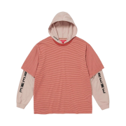 Supreme Layered Hooded L/S Top Tan - 24SS
