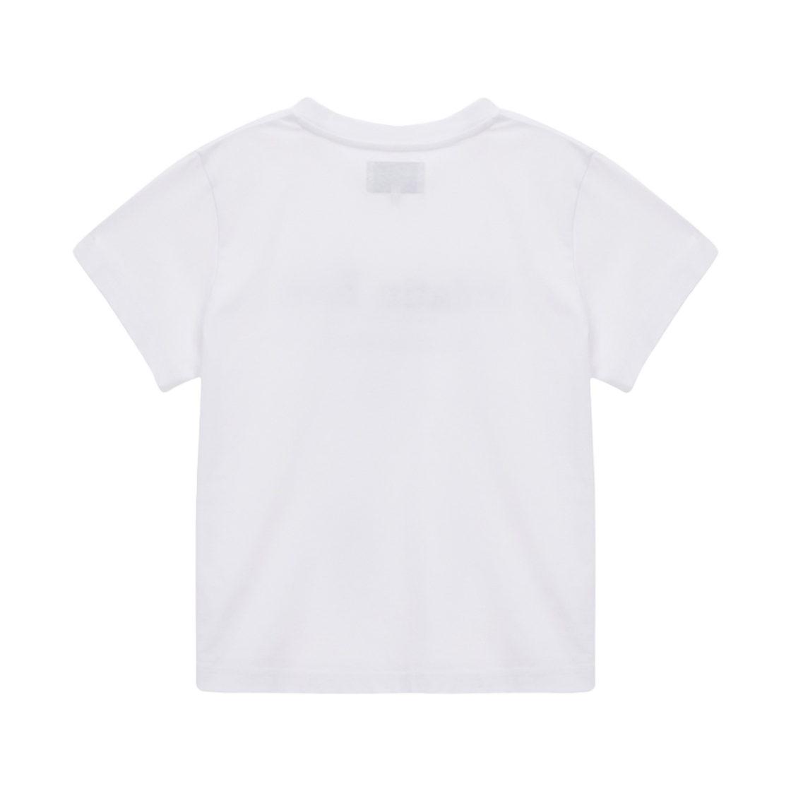 마뗑킴 헤리티지 로고 크롭 탑 화이트(Matin Kim Heritage Logo Crop Top White) - 2