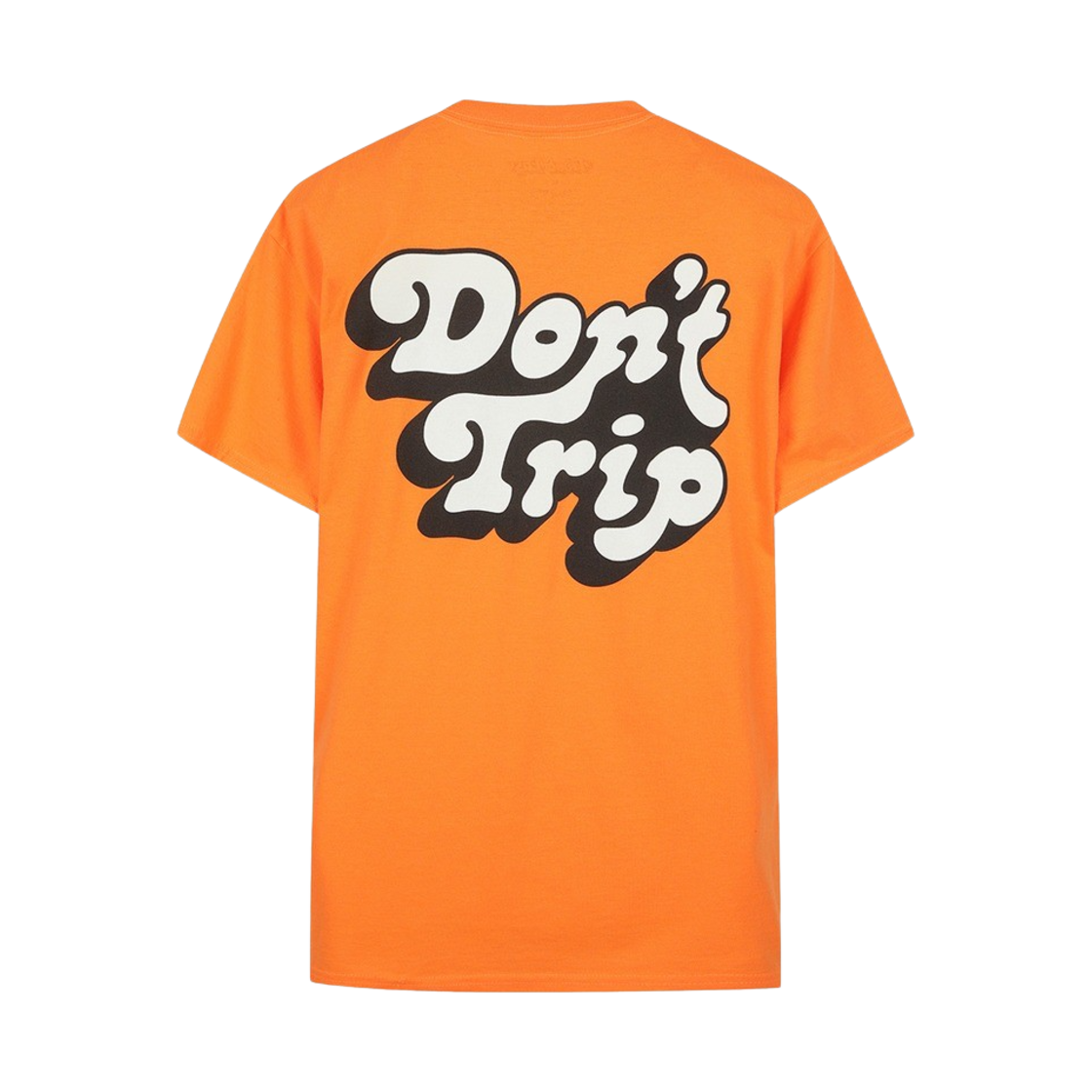 KM3DTSSFE01OG Free & Easy Don't Trip Drop Shadow SS T-Shirt Neon Orange
