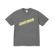 Supreme Banner T-Shirt Charcoal - 23FW