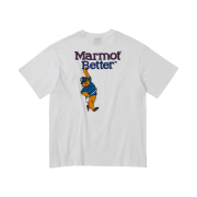 Marmot x Better Gift Shop Marty S/S T-Shirt White