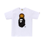 BAPE Ink Camo Milo on Ape Head T-Shirt White