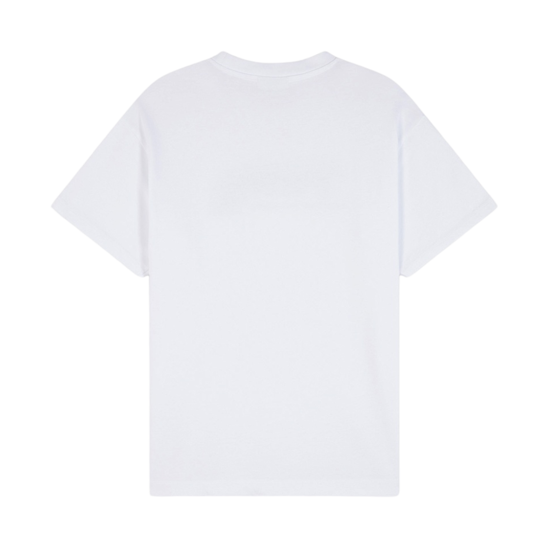 (W) 메종 키츠네 플래쉬 폭스 릴렉스 티셔츠 화이트((W) Maison Kitsune Flash Fox Relax T-Shirt White) - 2