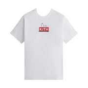 Kith x Peanuts Doghouse T-Shirts White