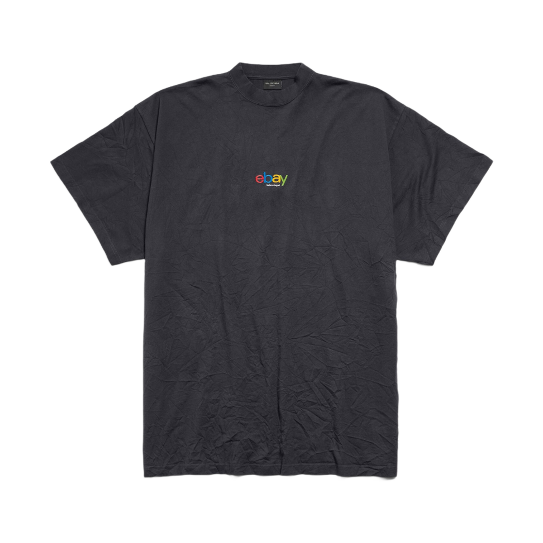 787349TRVE81055 Balenciaga Ebay T-Shirt Oversized Black