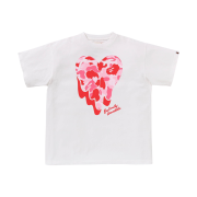 BAPE x Emotionally Unavailable ABC Camo T-Shirt White