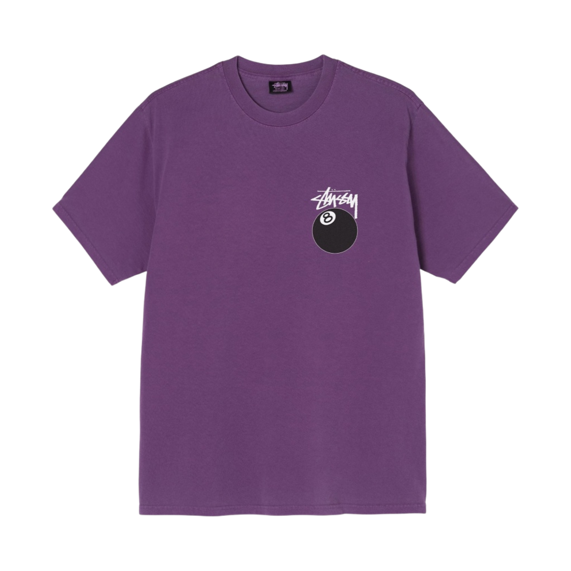 스투시 8볼 피그먼트 다이드 티셔츠 퍼플 - 21FW(Stussy 8 Ball Pigment Dyed T-Shirt Purple - 21FW) - 2