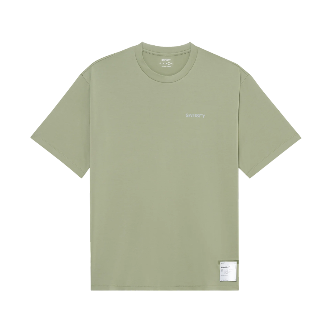 새티스파이 아우라라이트 티셔츠 오일 그린(Satisfy Auralite T-Shirt Oil Green) - 1
