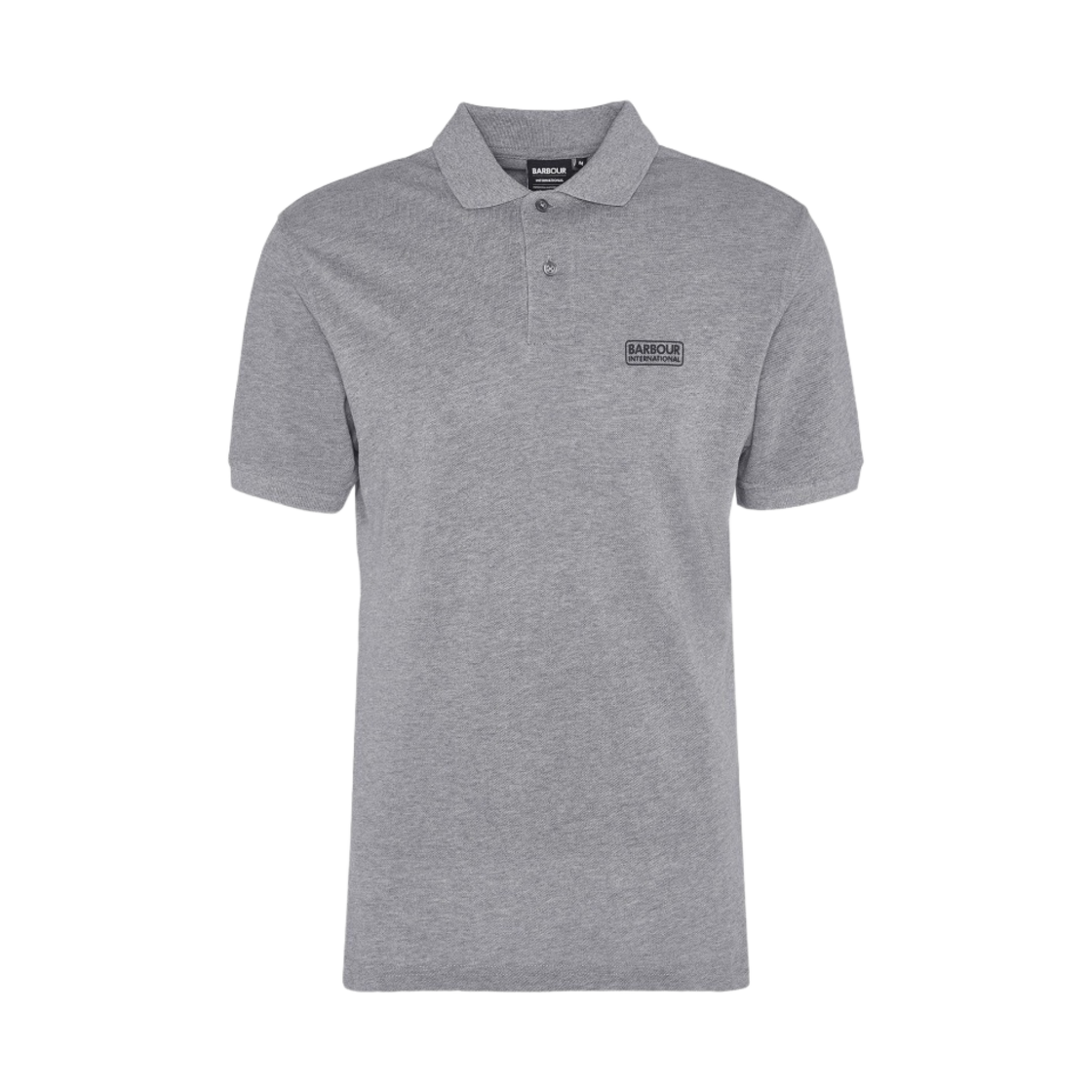 바버 에센셜 폴로 셔츠 앤트러사이트 말(Barbour Essential Polo Shirt Anthracite Marl) - 1