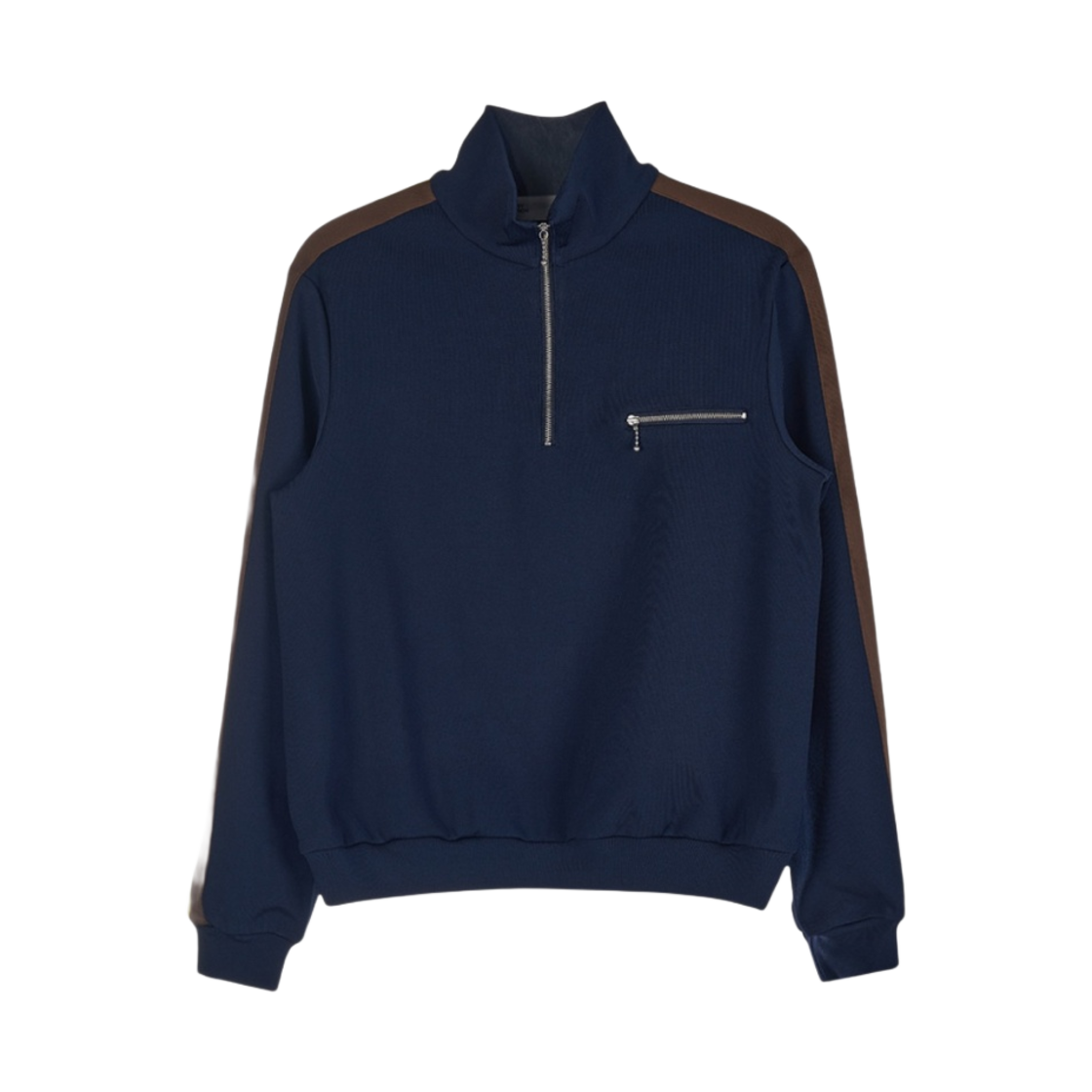 143172-405 (W) Tory Burch Quarter Zip Tory Navy