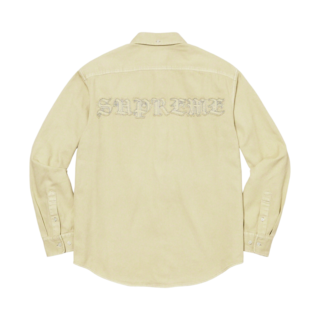 슈프림 아플리케 데님 셔츠 내츄럴 - 21FW(Supreme Applique Denim Shirt Natural - 21FW) - 2