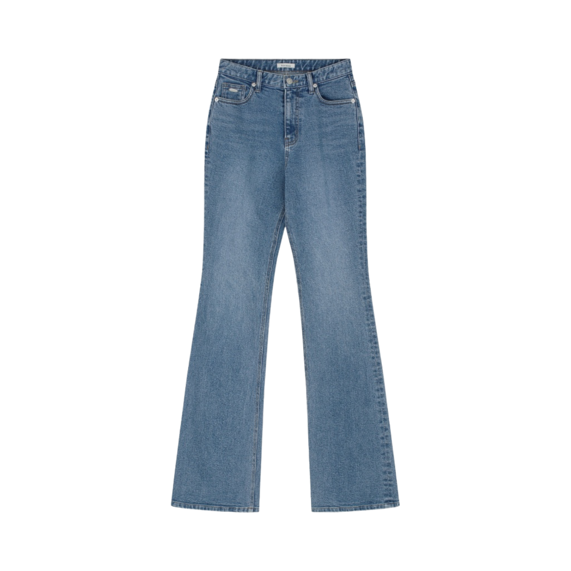 AM01DN2402 (W) Aviemuah Stretch Slim Bootcut Jeans Mid Blue