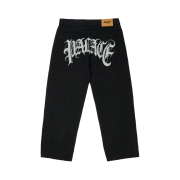 Palace EL Script P90 Baggy Jean Black - 24FW