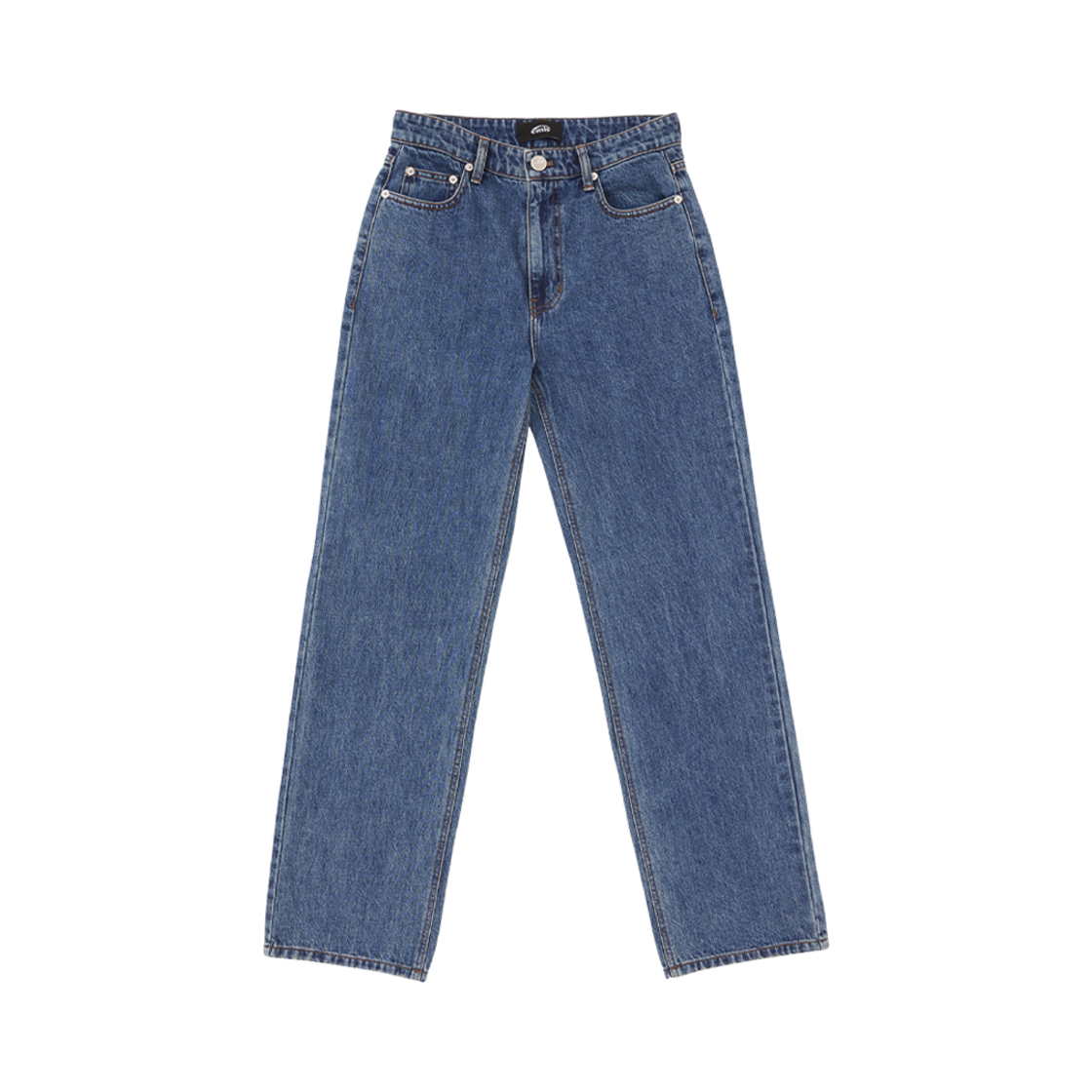 (W) 이미스 에센셜 진 블루 데님((W) Emis Essential Jeans Blue Denim)