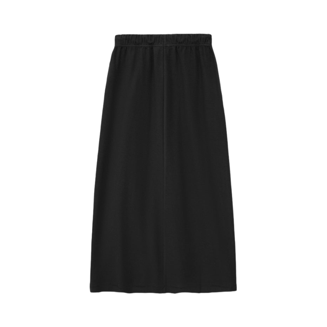 (W) 에센셜 롱 스커트 제트 블랙 - 24SS((W) Essentials Long Skirt Jet Black - 24SS) - 2