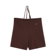 (W) Nike NSW Everyday Modern High Waisted Biker Shorts Earth Plum Eclipse - Asia
