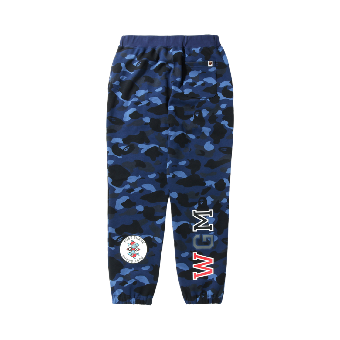 베이프 컬러 카모 샤크 스웨트 팬츠 블루(BAPE Color Camo Shark Sweat Pants Blue) - 2