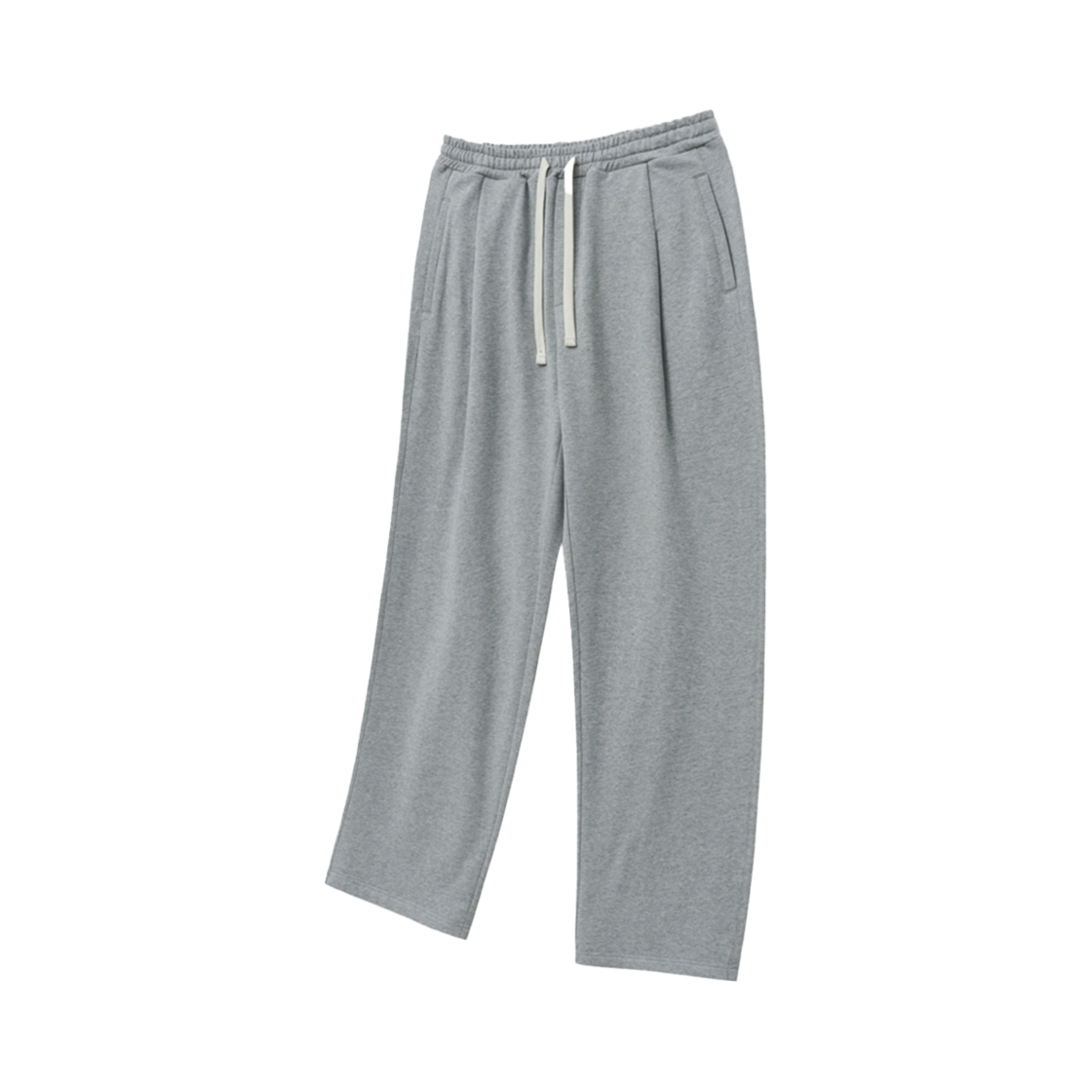TNPA4E108G2 TNGT Wide-fit One Tuck Sweat Pants Gray