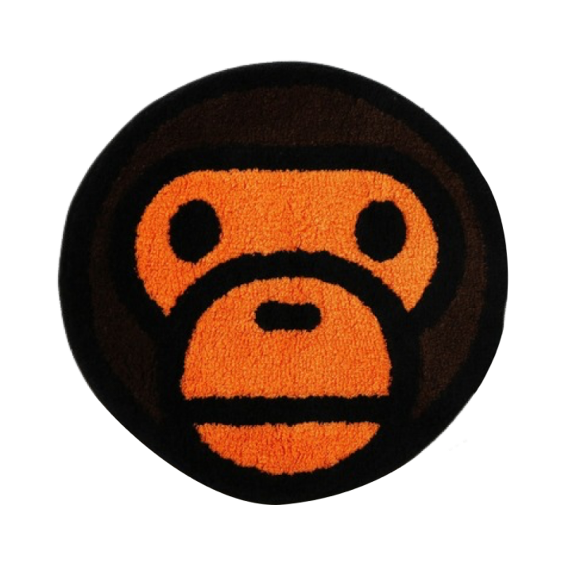 베이프 베이비 마일로 러그 매트 M 브라운(BAPE Baby Milo Rug Mat M Brown)