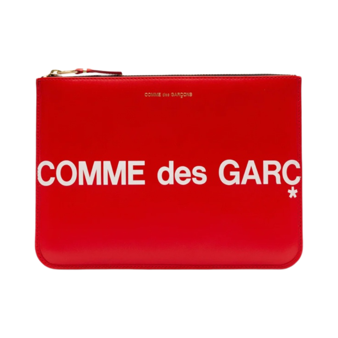 꼼데가르송 SA5100HL 휴즈 로고 지갑 레드(Comme des Garcons SA5100HL Huge Logo Wallet Red)