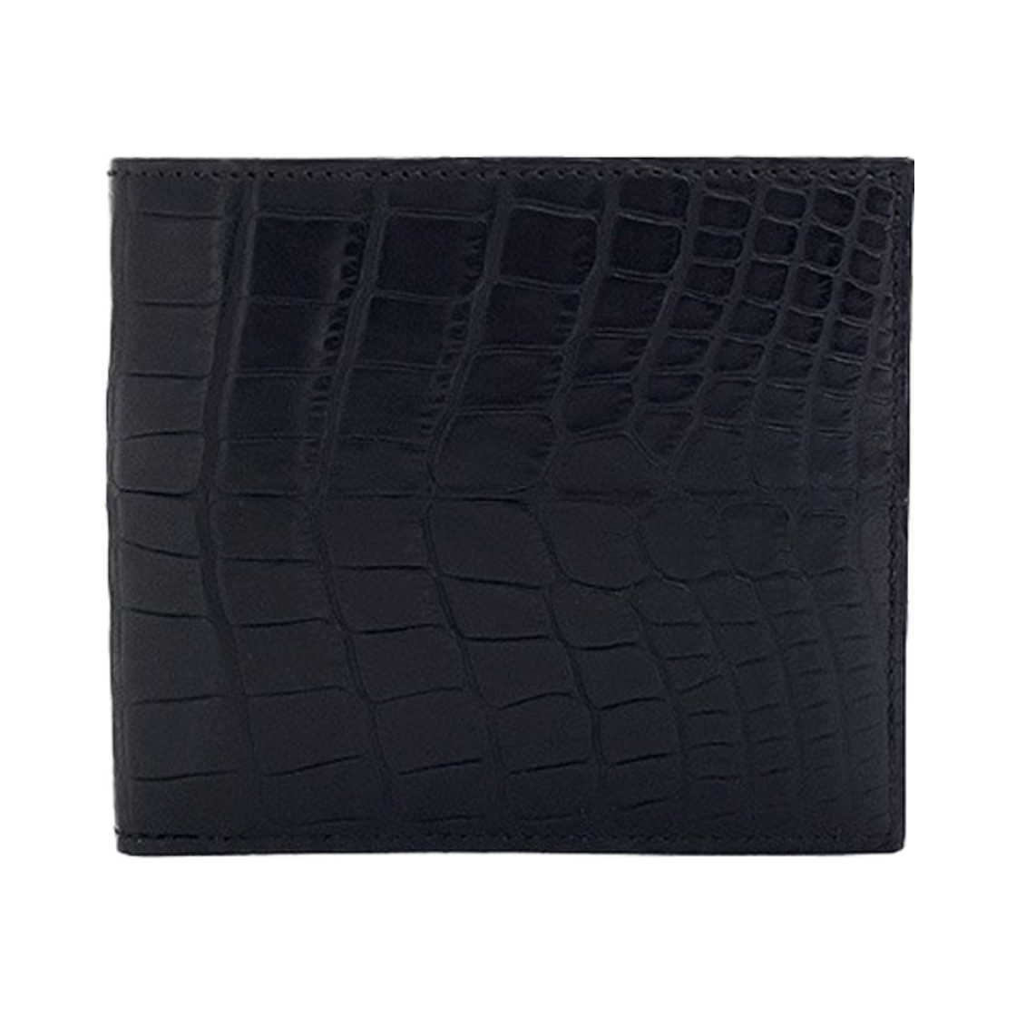 ITNCB3A6JAUV Hermes Alligator MC2 Wallet Black