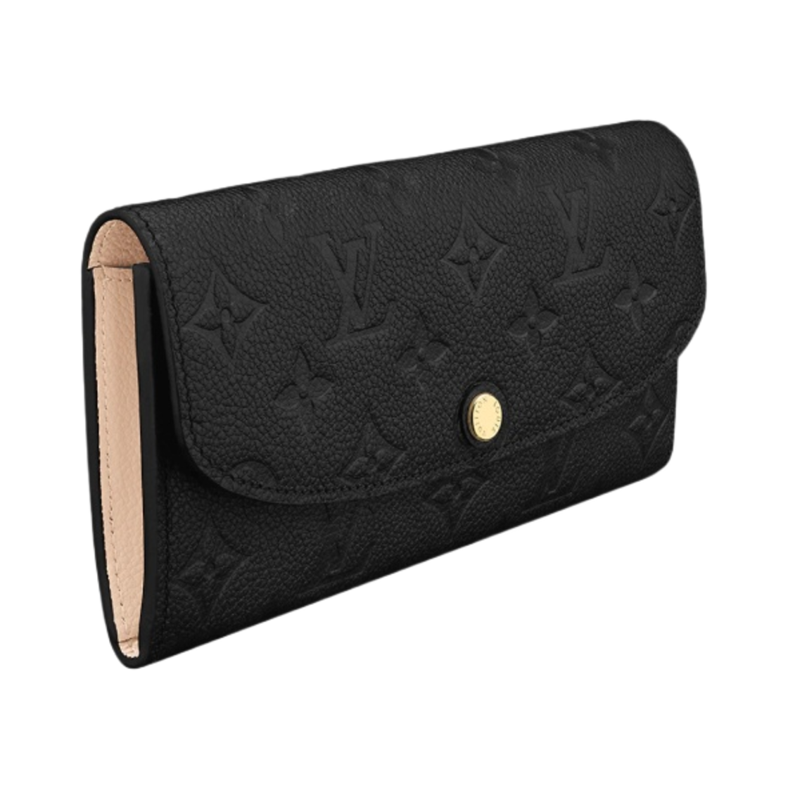 M62369 Louis Vuitton Emilie Wallet Monogram Empreinte Black - #2