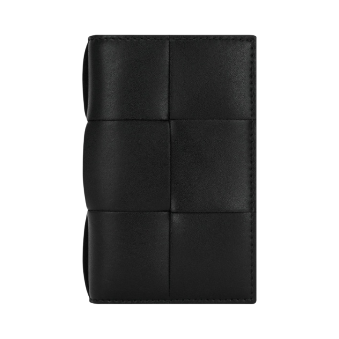 보테가 베네타 플랩 카드 케이스 블랙(Bottega Veneta Flap Card Case Black)