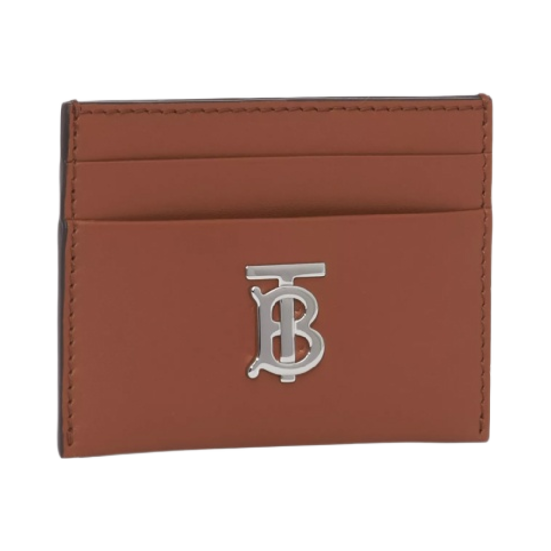버버리 레더 TB 카드 케이스 몰트 브라운(Burberry Leather TB Card Case Malt Brown) - 2