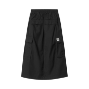 (W) Carhartt WIP Jet Cargo Skirt Black