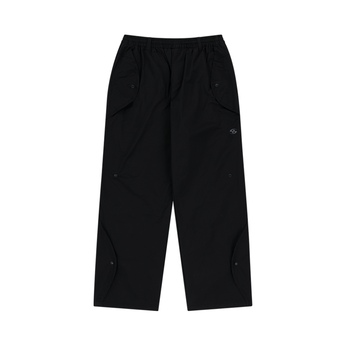 산산기어 웨이브 팬츠 블랙_25SS(Sansan Gear Wave Pants Black_25SS)