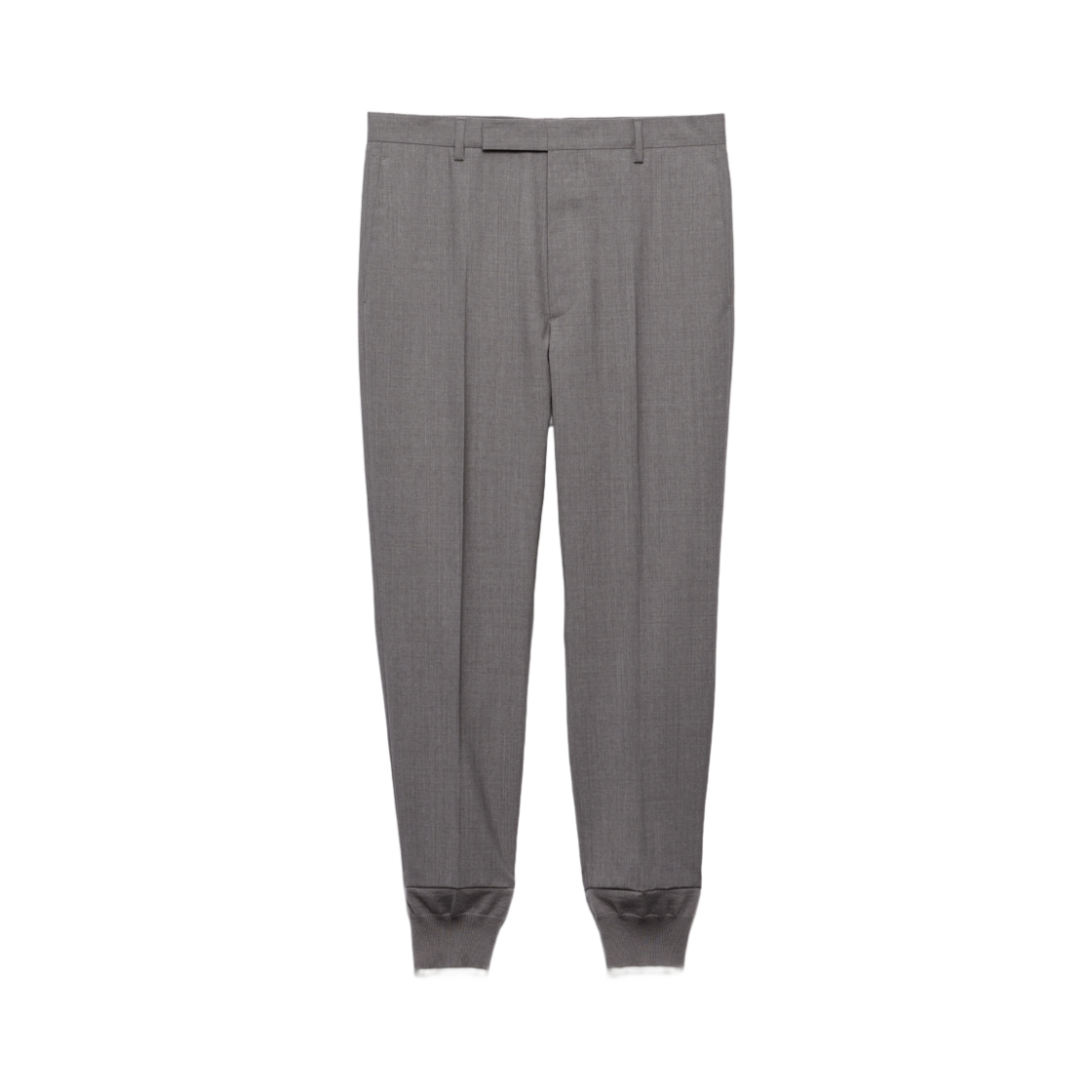 UP0366-1XMY-F0031 Prada Wool Joggers Grey