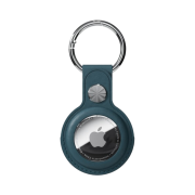 SINJIMORU AirTag Classic Leather Holder Navy