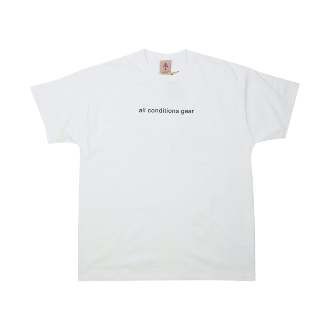 나이키 ACG GX 3D 로고 티셔츠 서밋 화이트 - 아시아(Nike ACG GX 3D Logo T-Shirt Summit White - Asia) - 1