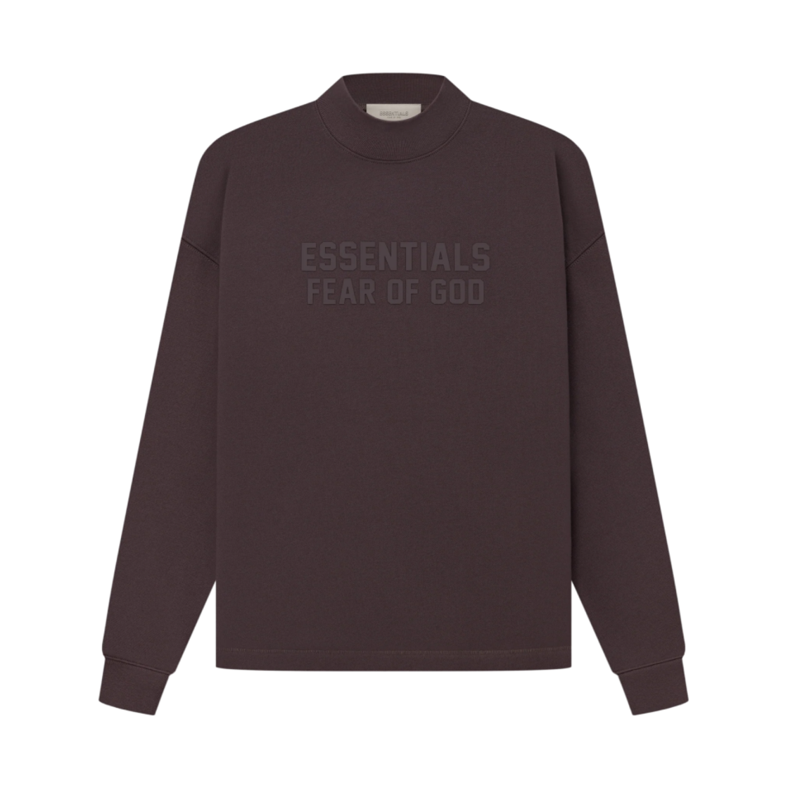 에센셜 릴렉스드 크루넥 플럼 - 23SS(Essentials Relaxed Crewneck Plum - 23SS) - 1