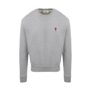 AMI de Coeur Sweatshirt Heather Grey Gris Chine - 21FW