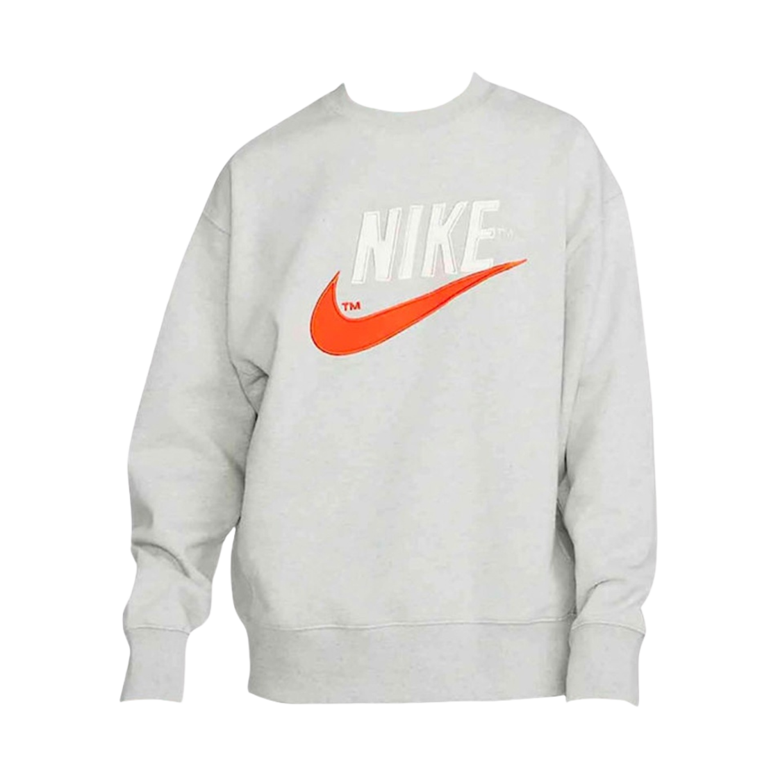 나이키 NSW 테리 크루넥 헤더 그레이 - 아시아(Nike NSW French Terry Crewneck Heather Grey - Asia) - 1