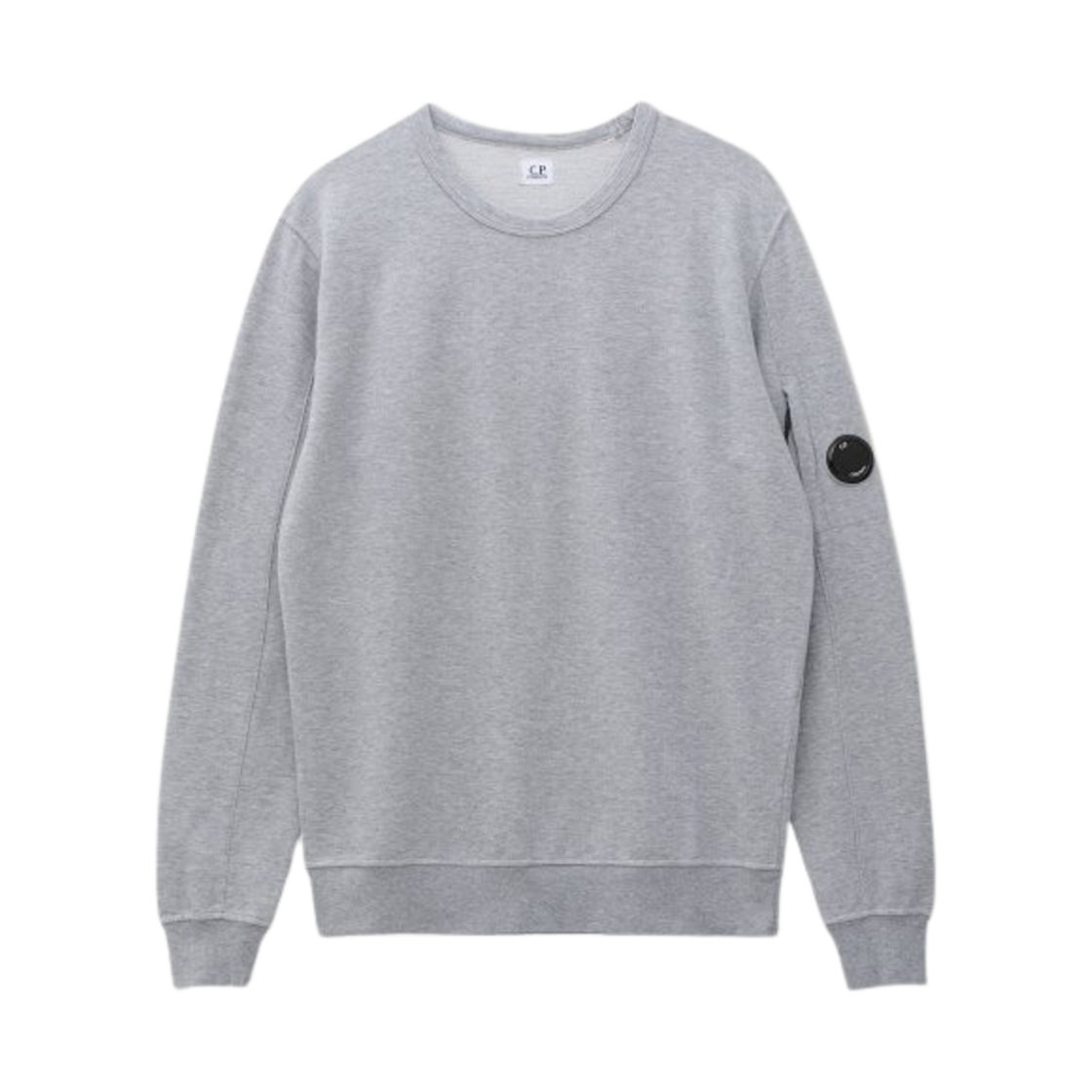C.P. 컴퍼니 라이트 플리스 스웨트셔츠 그레이 멜란지 - 21FW(C.P. Company Light Fleece Sweatshirt Grey Melange - 21FW) - 1