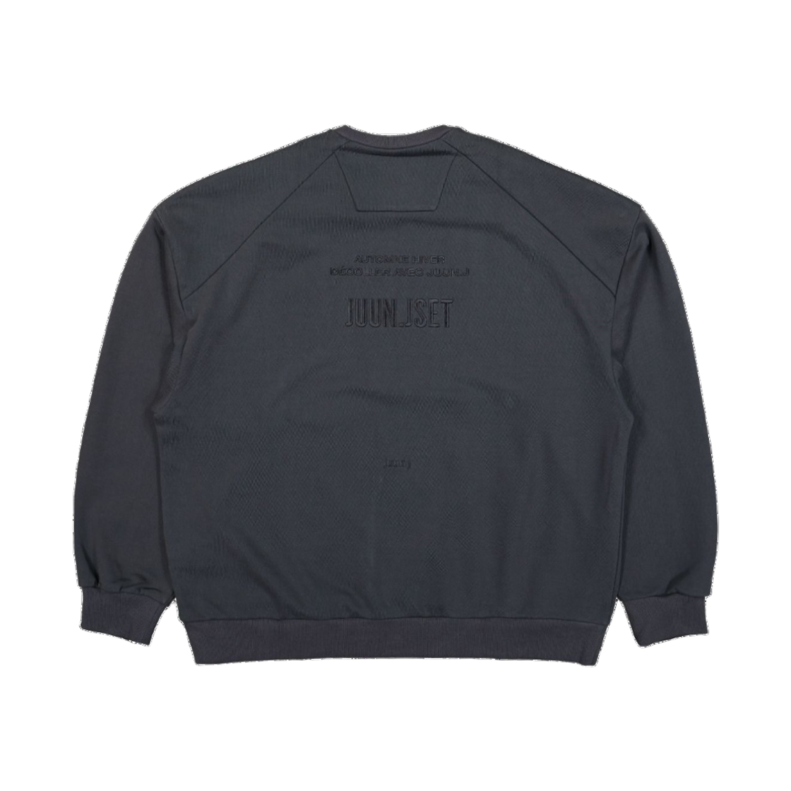 준지 메인 그래픽 루즈핏 스웨트셔츠 그레이 - 22FW(Juun.J Main Graphic Loose Fit Sweatshirt Grey - 22FW)