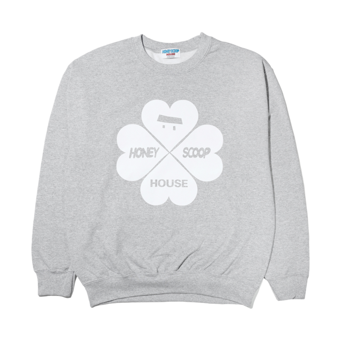 허니스쿱하우스 HSH x 오츠 크루 스웨트셔츠 그레이