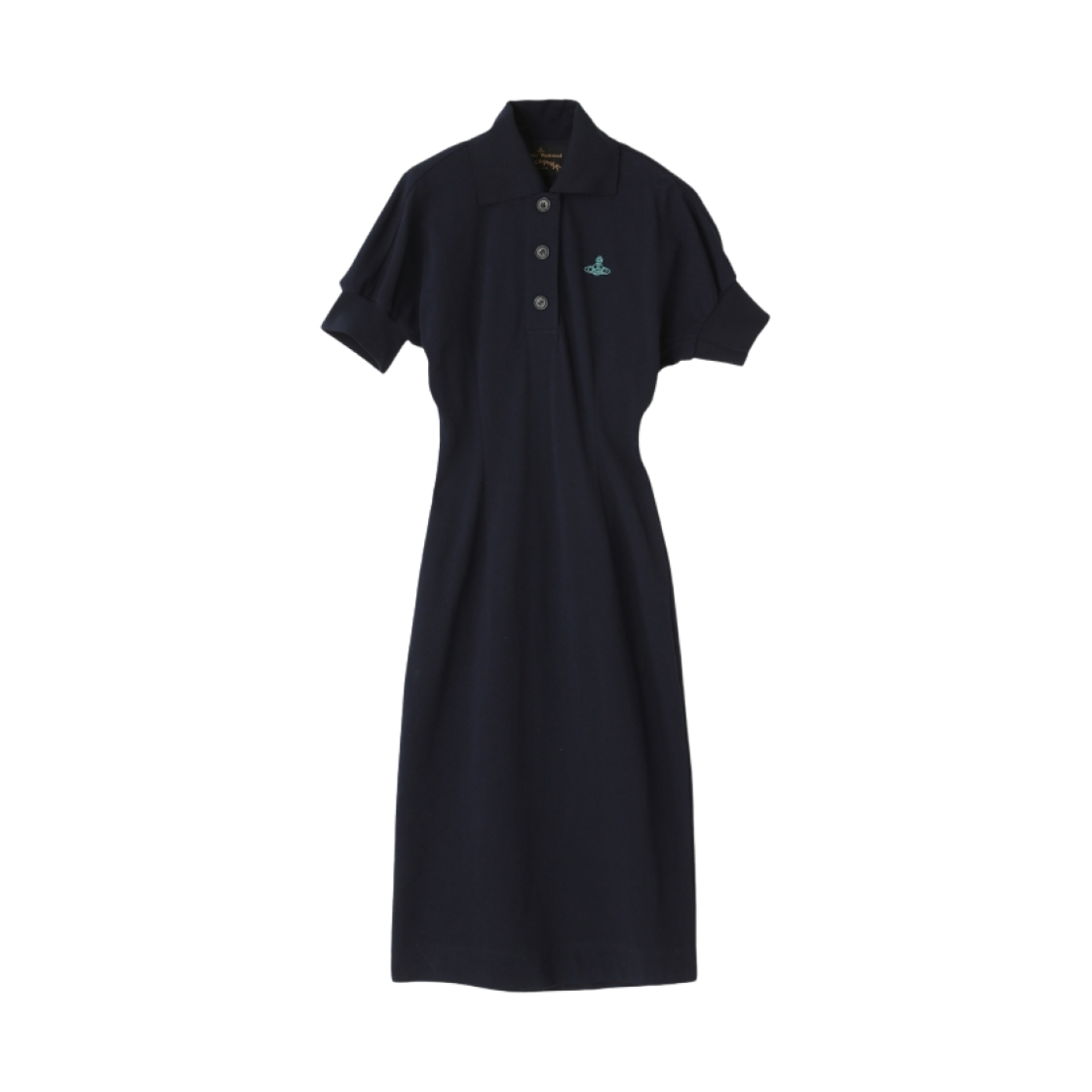 (W) 비비안 웨스트우드 앵글로매니아 피케 드레스 네이비((W) Vivienne Westwood Anglomania Pique Dress Navy) - 1