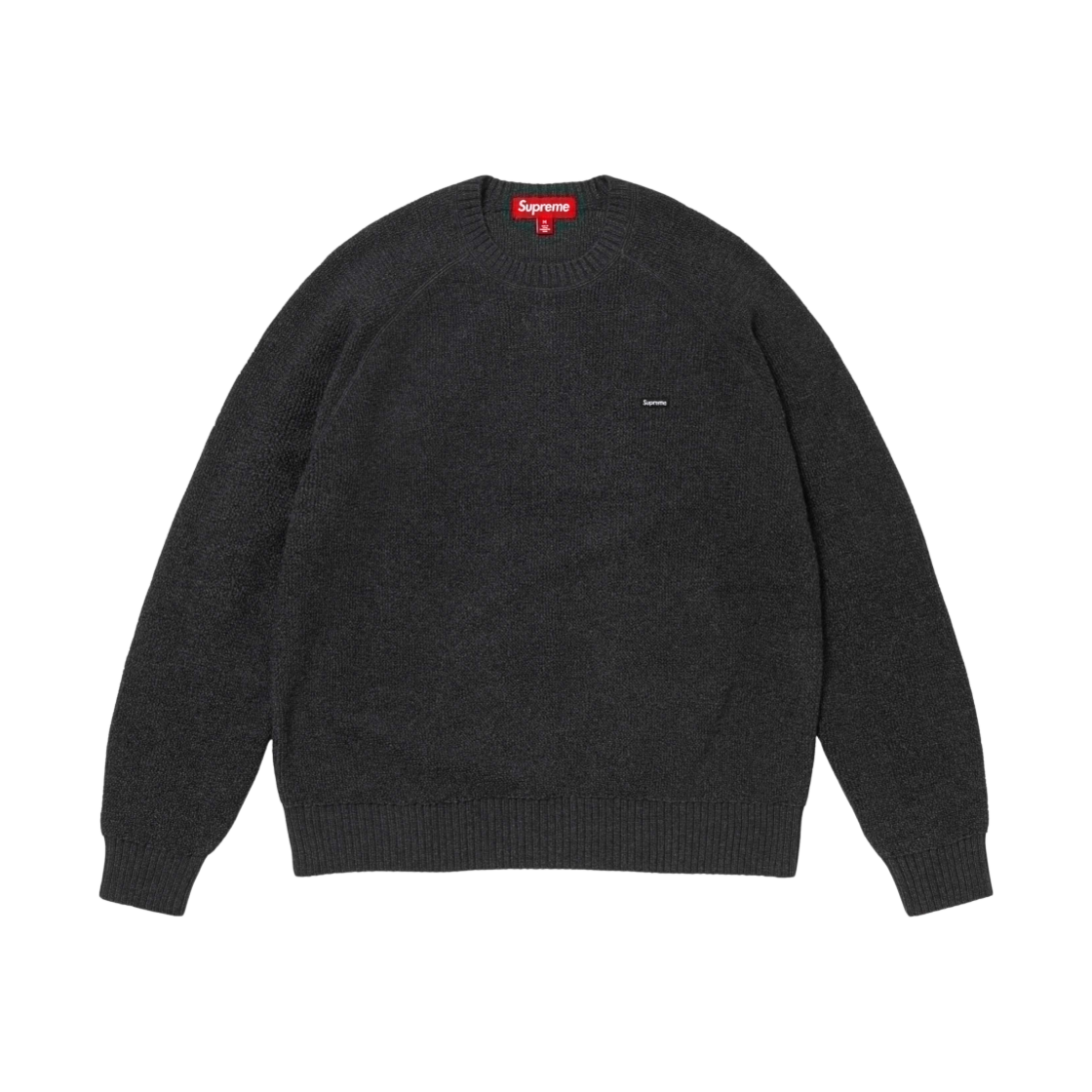 슈프림 테리 스몰 박스 스웨터 블랙 - 24FW(Supreme Terry Small Box Sweater Black - 24FW)