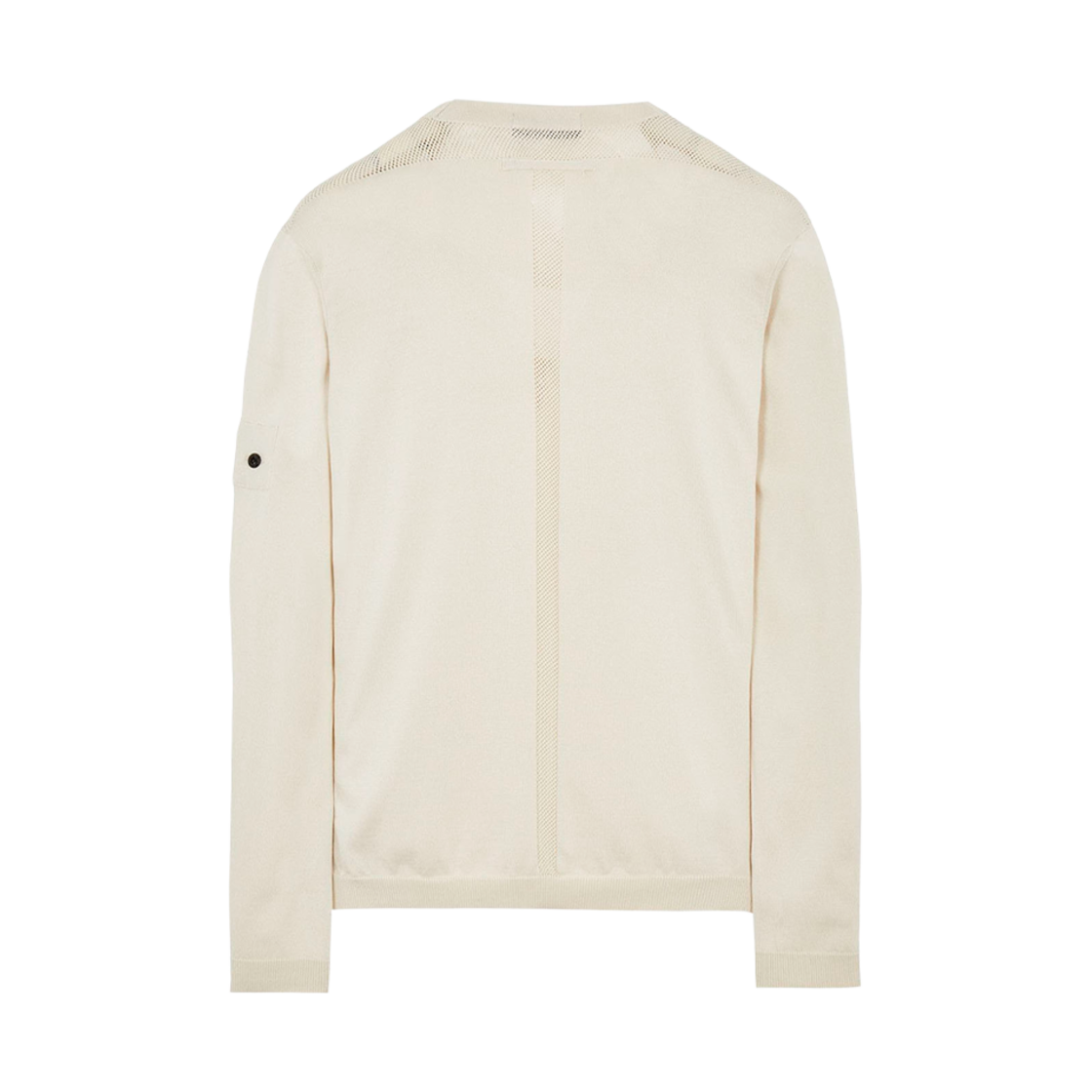 스톤 아일랜드 쉐도우 프로젝트 5142H 머서라이즈드 코튼 크루넥 니트 아이보리 - 22SS(Stone Island Shadow Project 5142H Mercerized Cotton Crewneck Knit Ivory - 22SS) - 2