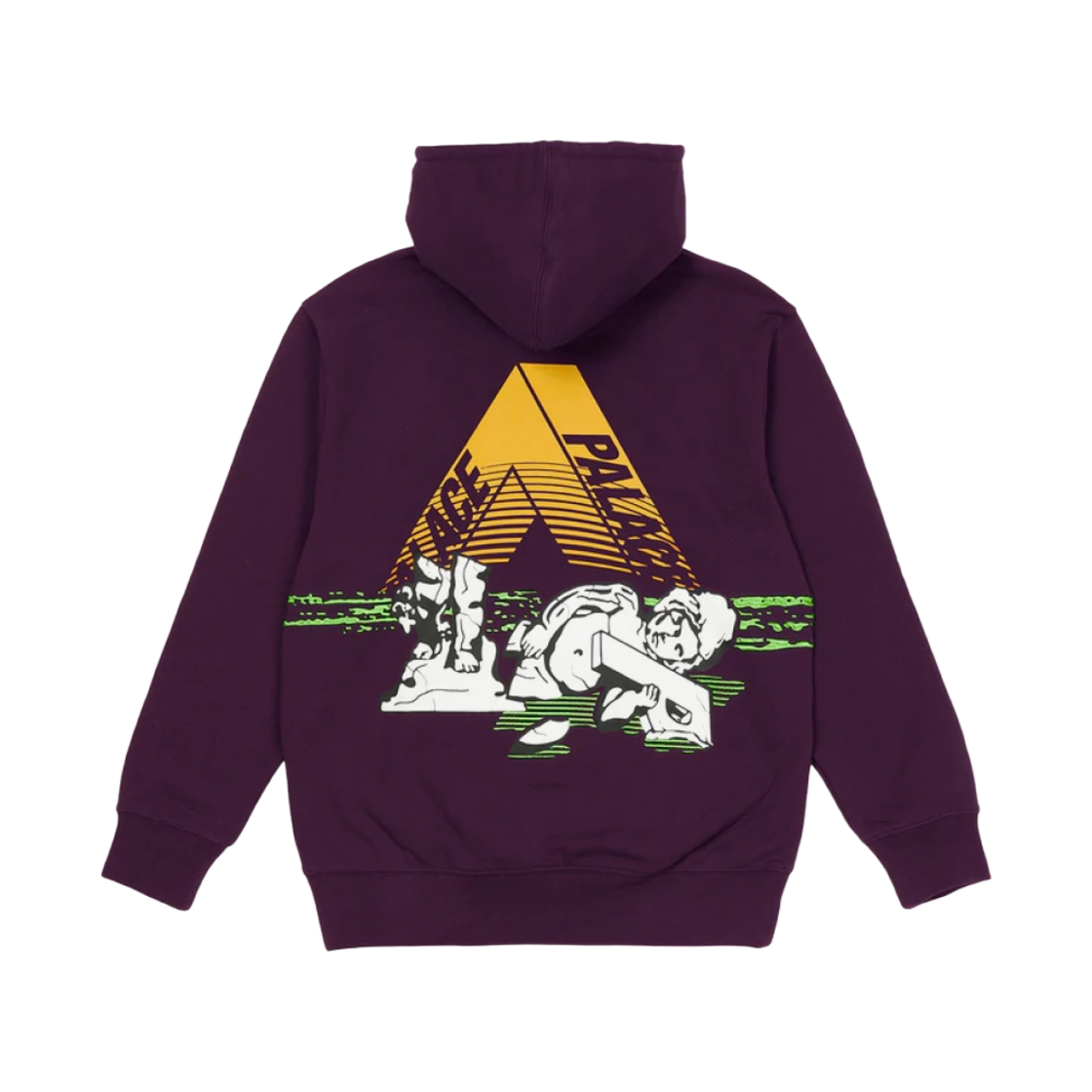 팔라스 폴른 시티 후드 퍼플 - 22SS