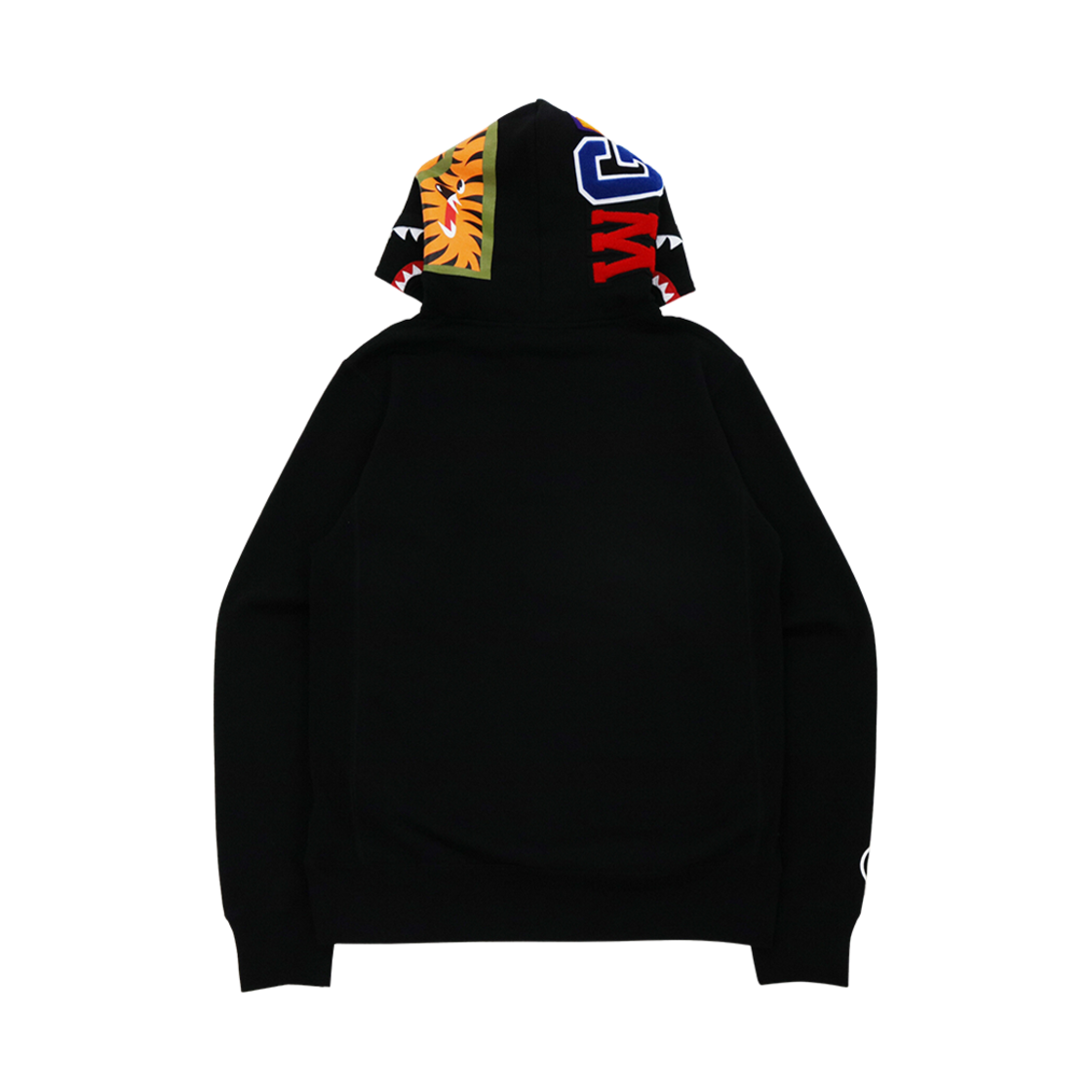 베이프 샤크 인사이드 타이거 풀오버 블랙(BAPE Shark Inside Tiger Pullover Black) - 3