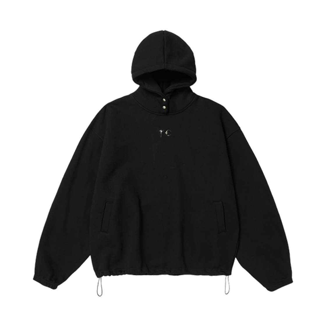 - Thug Club Color Emblem Hoodie Black