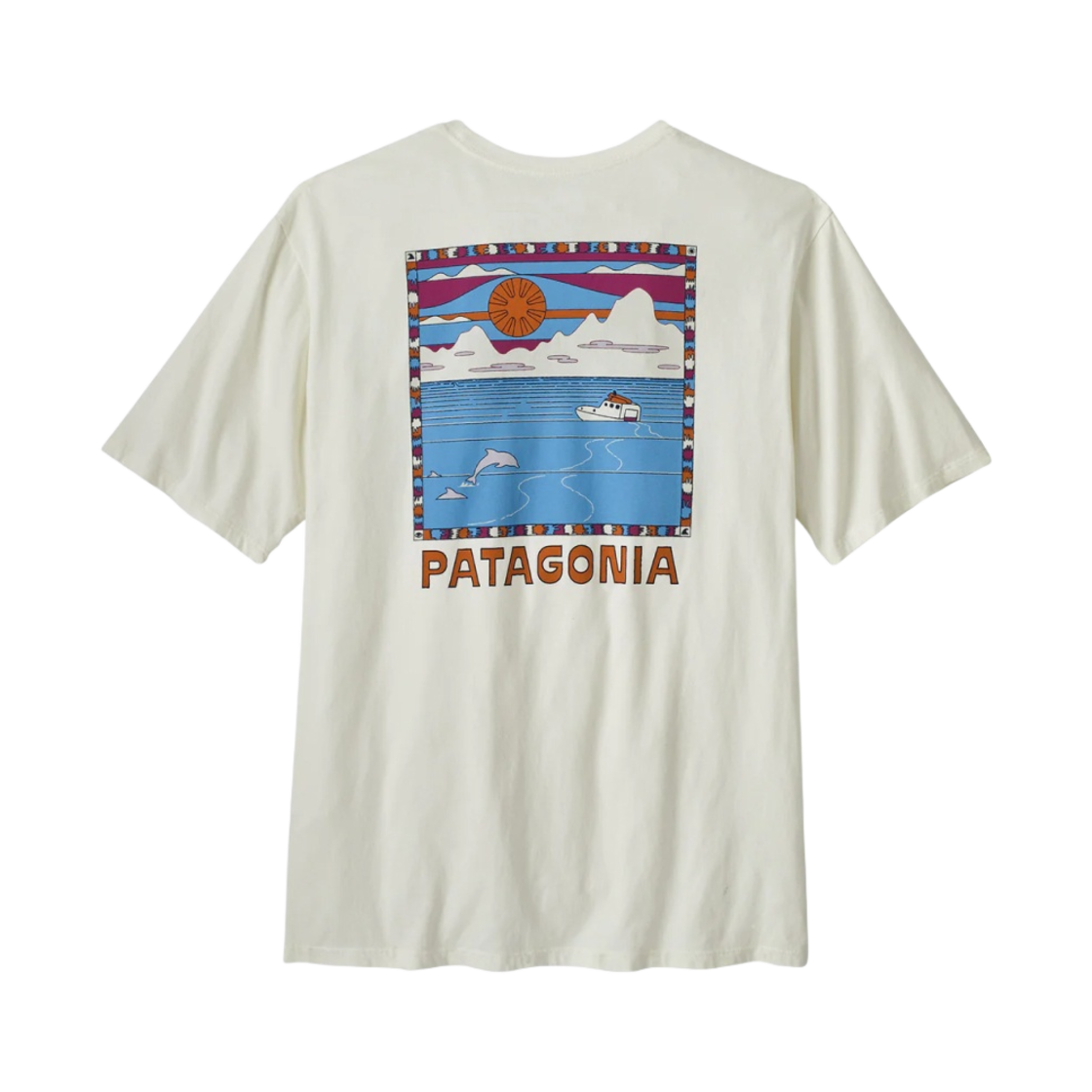 파타고니아 서밋 스웰 오가닉 티셔츠 버치 화이트(Patagonia Summit Swell Organic T-Shirt Birch White)