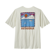 Patagonia Summit Swell Organic T-Shirt Birch White