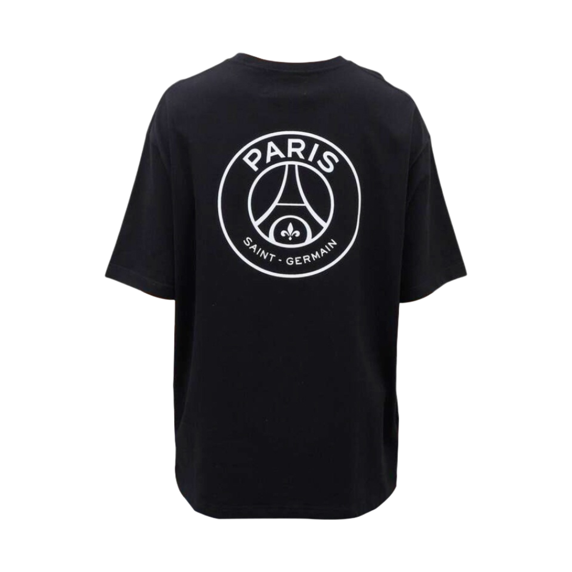 파리 생제르맹 백 프린트 엠블럼 티셔츠 블랙(Paris Saint-Germain Back Print Emblem T-Shirt Black)